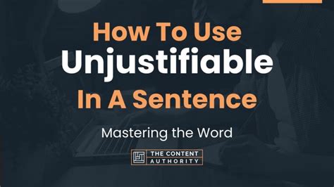 unjustifiable pronunciation|How to pronounce unjustifiable .